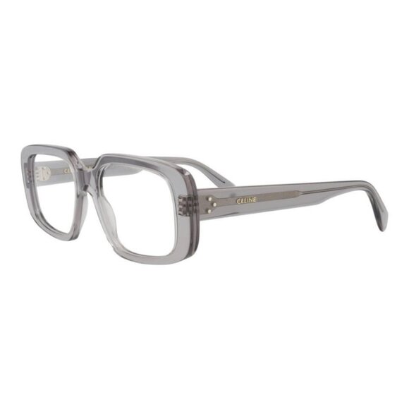 Celine Mens Square/Rectangle Grey Grey Transparent Fashion Designer Eyewear - Picture 2 of 4